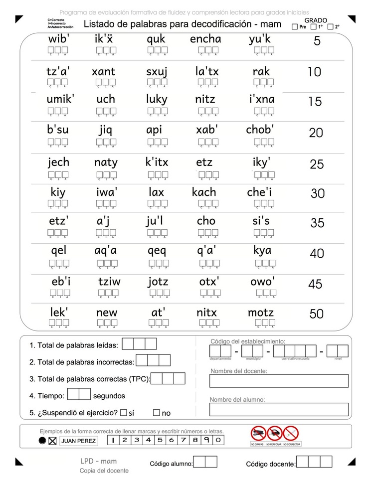 Listado de palabras para decodificación (docente) - mam.pdf